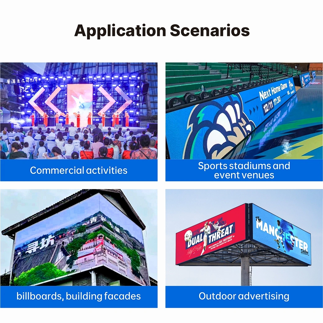 Outdoor Die-casting Aluminum LED Display P2.5 -P10