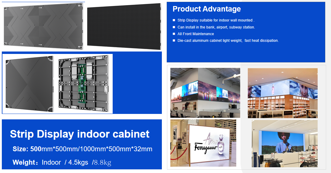 COB, GOB, SMD Indoor Fixed LED Display