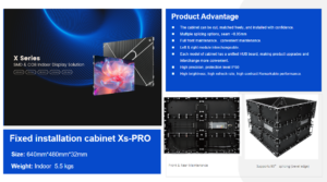 COB, GOB, SMD Indoor Fixed LED Display