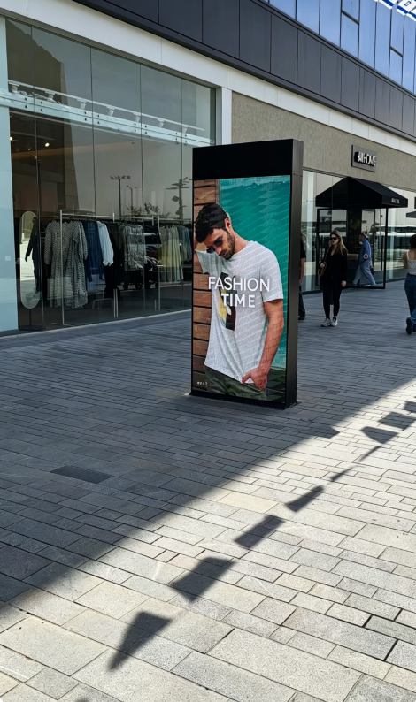 Double Sided Outdoor Customized LED Poster Display