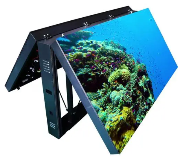 Double Sided Outdoor Customized LED Poster Display