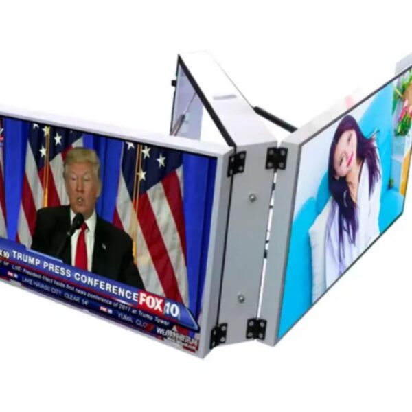 Double Sided Outdoor Customized LED Poster Display