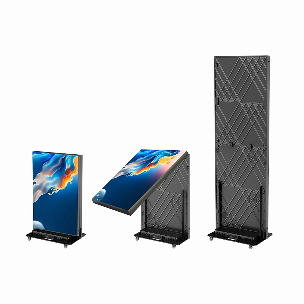 Folding LED Poster Display