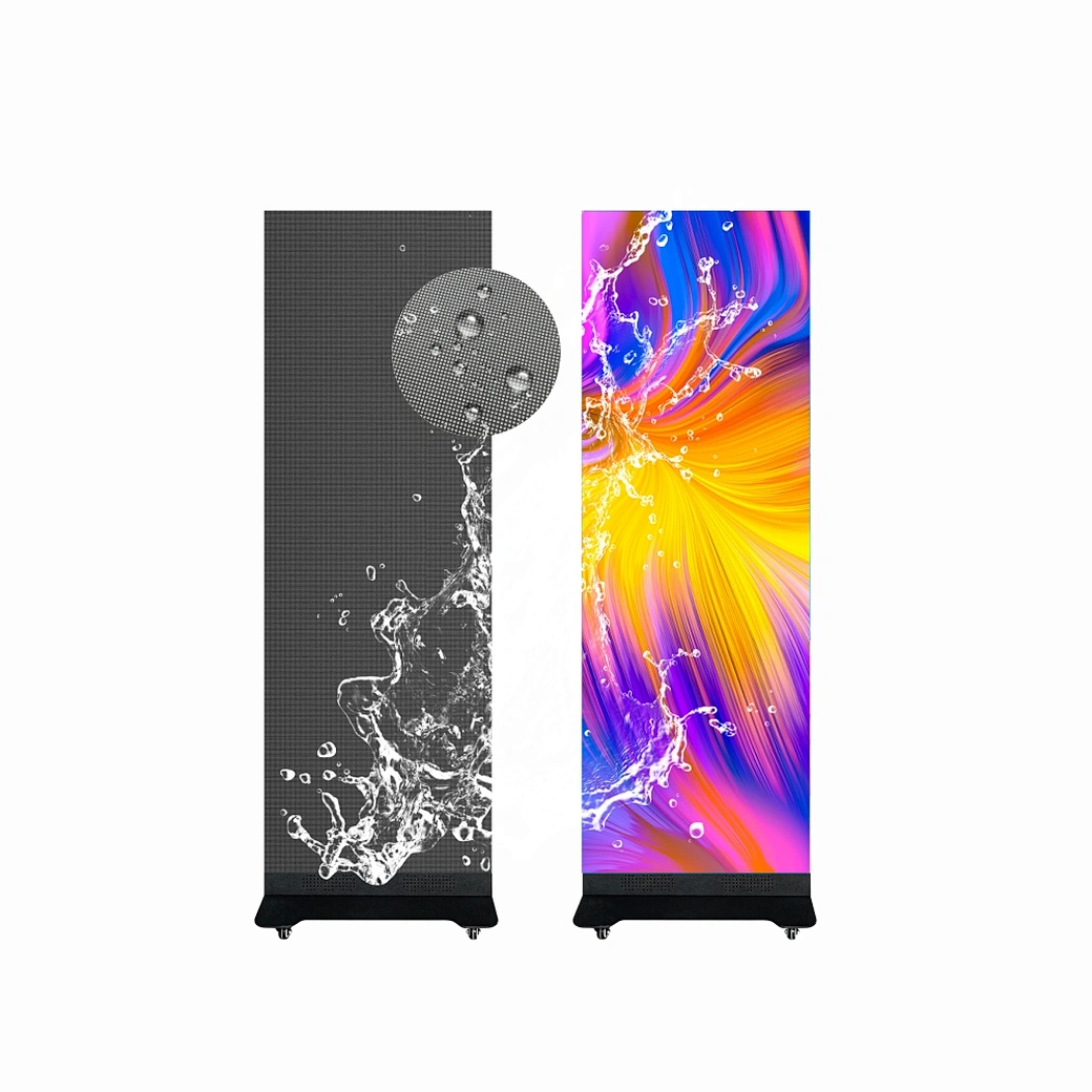 Folding LED Poster Display