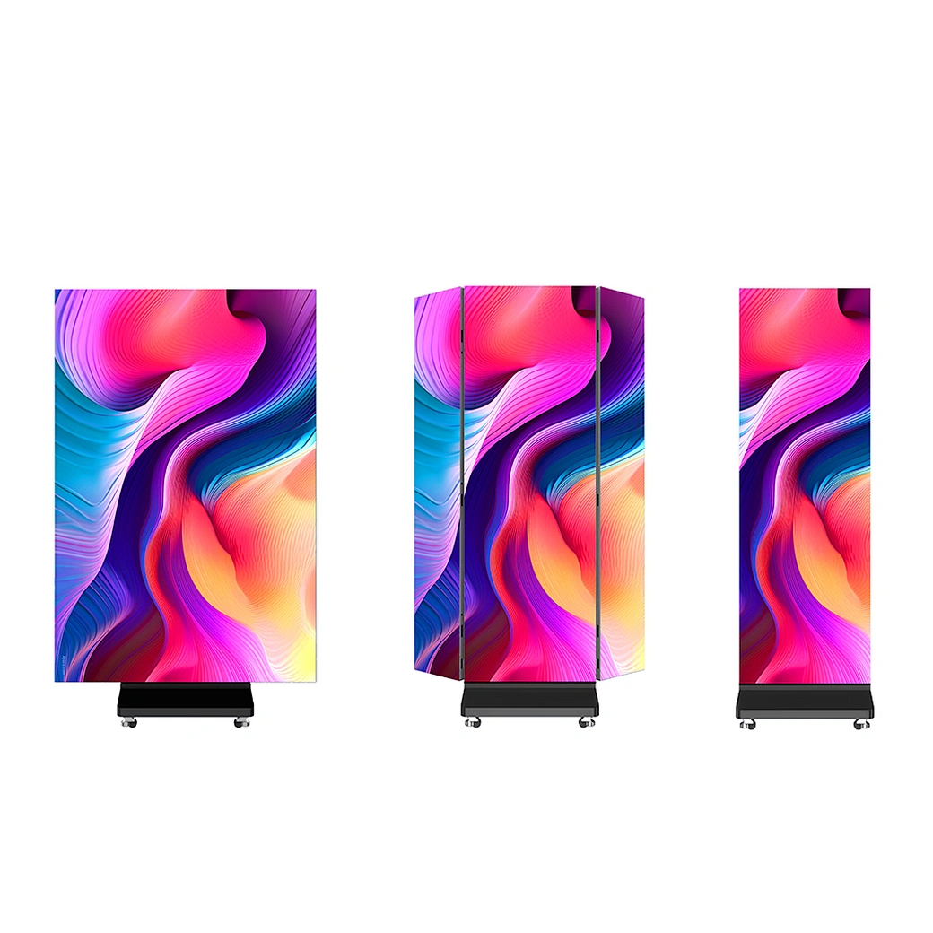 GOB Double Sided P1.25-P2.5 Portable Indoor LED Poster –1280x1920mm