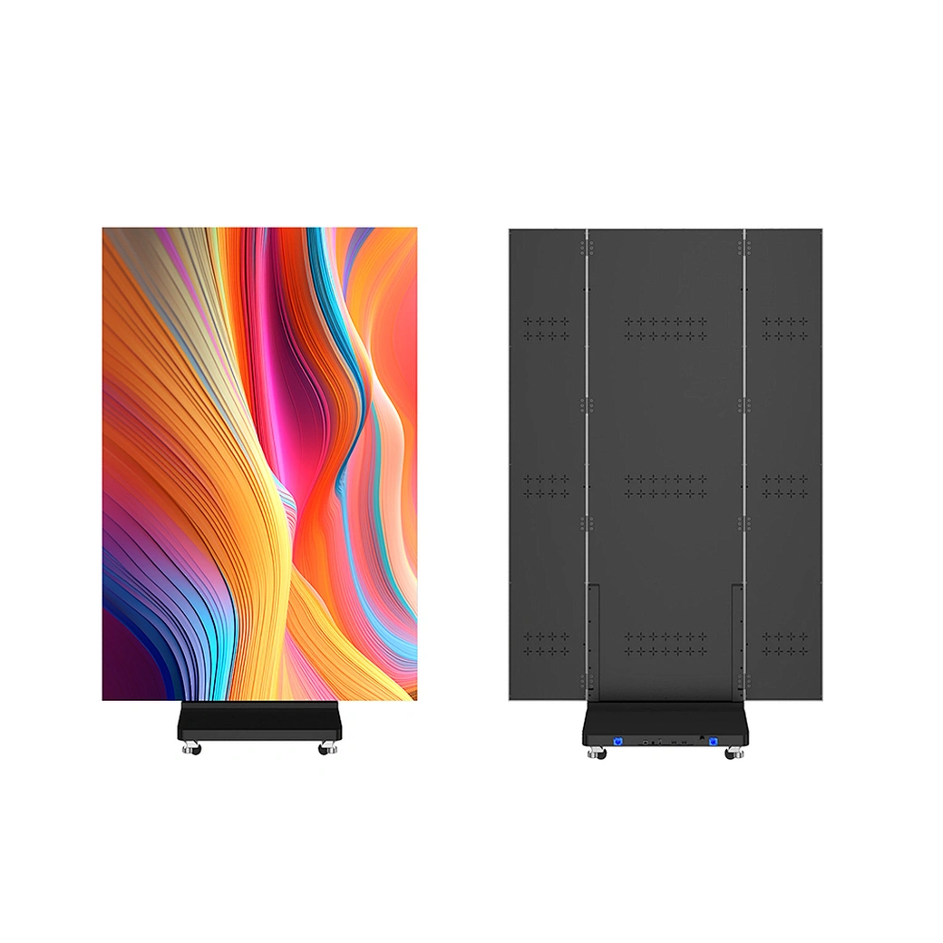 GOB Double Sided P1.25-P2.5 Portable Indoor LED Poster –1280x1920mm