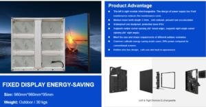 Outdoor Energy Saving LED Advertising Display