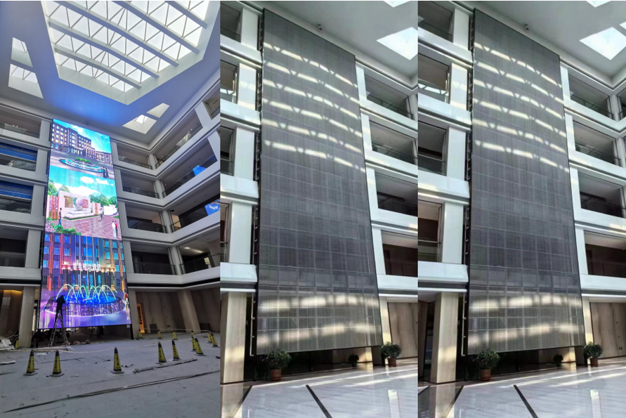 Transparent Flim LED Display